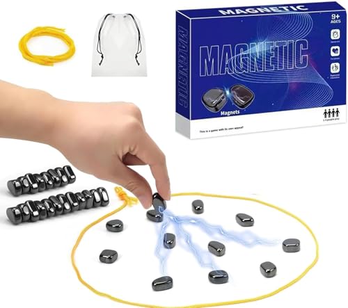 Image of Magnetic Chess Game Logic Training Board Game for Kids Portable Educational Checkers Game Magnetic Chess for Family Gatherings-Combining Chess with Magnetic Game for Family Gathering and Travel