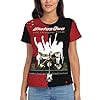 Ladies' Quo Rock Band Status Sleek-fit T-Shirt High-end Timeless Top Elegant Versatile T-Shirt Multicolor XL #1