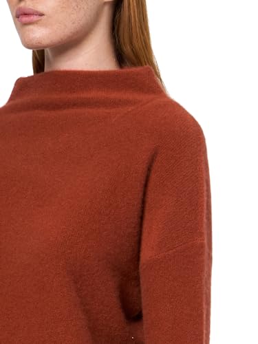 Image of Vince Women's Boiled Funnel Neck Pullover