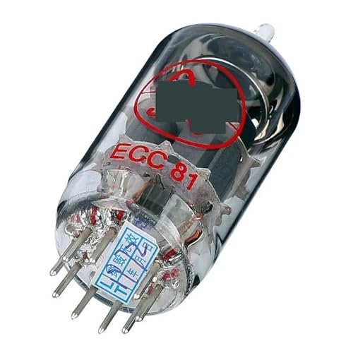 Tubo a vuoto ECC81 Sostituisci 1E81CC ECC801S 12AT7 6201 Amplificatore di potenza del tubo di segnale1PCS