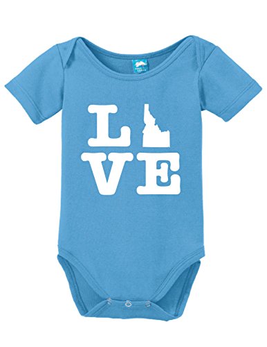 Idaho Love Printed Infant Bodysuit Baby Romper
