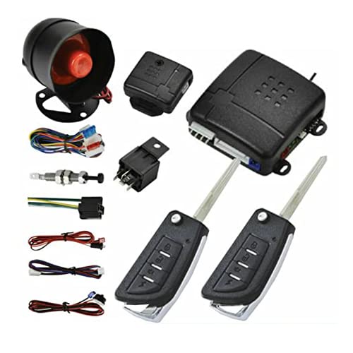 Baceyong Universalfernbedienung Auto Zentralverriegelungssystem, elektrisches schlüsselloses Zugangsset für Anti Dieif Sicherheit, CSD100-T258