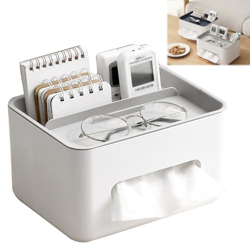 Multifunctional Tissue Box, Multifunctional Tissue Storage Box…
