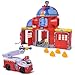 PAW Patrol Fire Rescue Command Center with Marshall Figure, Rescue Fire Truck, Lights, Launcher and Sound Fx, Kids Toys for Boys & Girls Ages 3 and Up