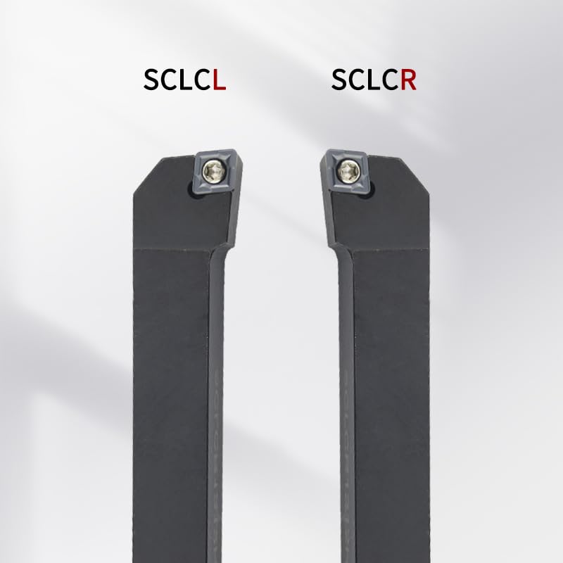 1PC SCLCR/L Turning Tool SCLCR1212H09 SCLCL1616H09 SCLCR2020K09 SCLCR2525M09 External Turning Tool Holder for CCMT09 Carbide Inserts(CCMT09T304-TM,SCLCL1616H09)