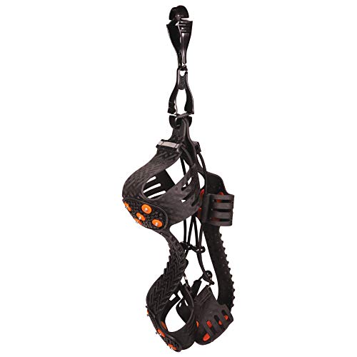 Image of Ergodyne Squids 3400 Glove Clip Holder with Dual Clips, Black, 1 Count (Pack of 1)