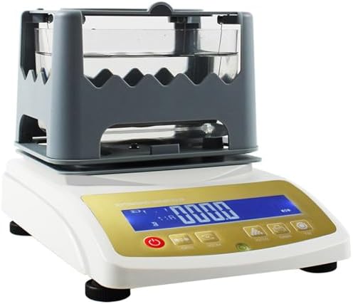 MDJ-1200K Precious Metal Densimeter - Accurate Testing for Gold, Silver, Platinum, & Palladium - Authenticity & Density Measurement Machine for Jewelry & Coin Verification