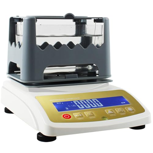 Generic MDJ-1200K Precious Metal Tester with digital display and weighing platform