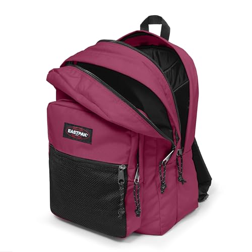 Image of EASTPAK Pinnacle - 38L Everyday Backpack with Dual Compartments, Organizer Front Pocket, Padded Back Panel & Shoulder Straps, Wine Burgundy