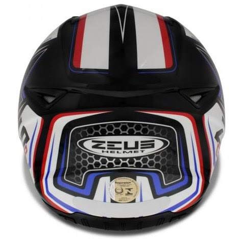 Capacete Zeus AL3 811 Evo Revolution Preto/Azul Tam 58/M : Amazon
