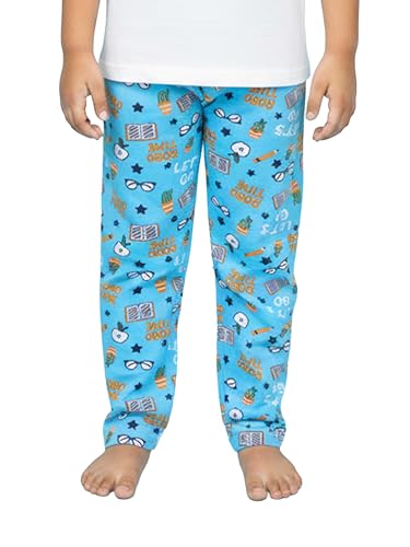 Image of KiddoPanti Boys Printed Pyjama | 100% Cotton Single Jersey Fabric | All Over Printed Design | Relax Fit & Ankle Length | Pyjama Pant