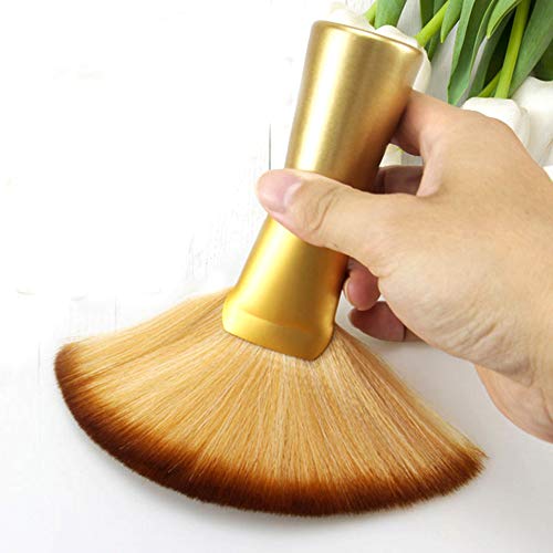 Neck Duster brush, Hairdressing Fiber Soft Brush for Hair Cutting, Hairdresser Professional Cleaner Tool