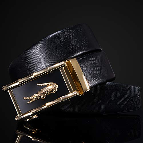 Dubulle Mens Black Ratchet Belt3