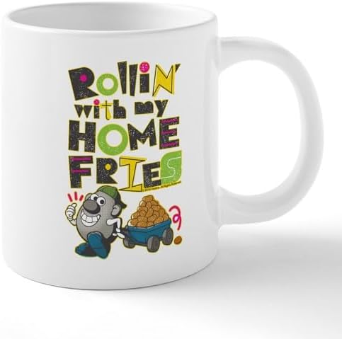 CafePress Mr. Potato Head Rollin Home 20 Oz Ceramic Mega Mug 20 oz Ceramic Coffee Mega Mug