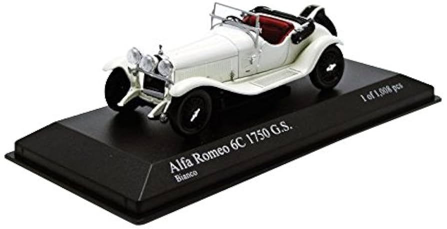 Amazon | Minichamps 1/43 アルファロメオ 6C 1750 G.S. 1930