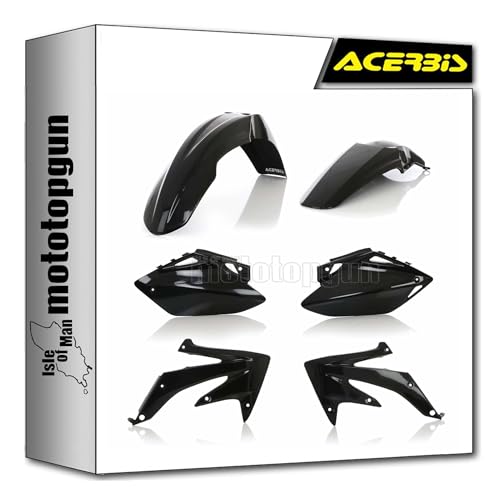 KIT PLASTICHE acerbis 0010295.090 kit plastiche nero compatibile con honda crf 450 r 2007 2008 mototopgun