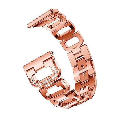 Bracelet montre acier strass rose cadeau élégant