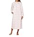 Eileen West Women's Flannel Printed Nightgown