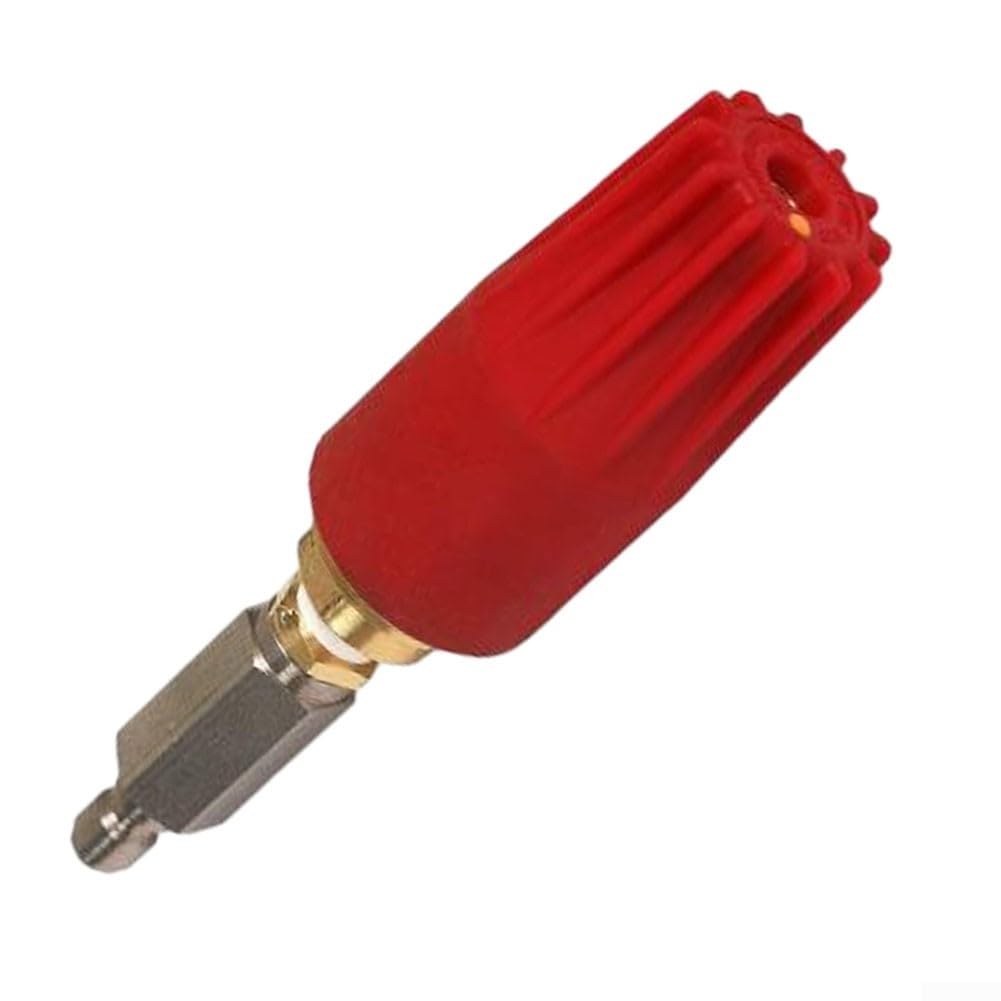 Ugelli per idropulitrici, ugelli a innesto rapido, Ugello rotante for idropulitrice da 5100 PSI, ingresso 1/4 MQR, filtro di flusso