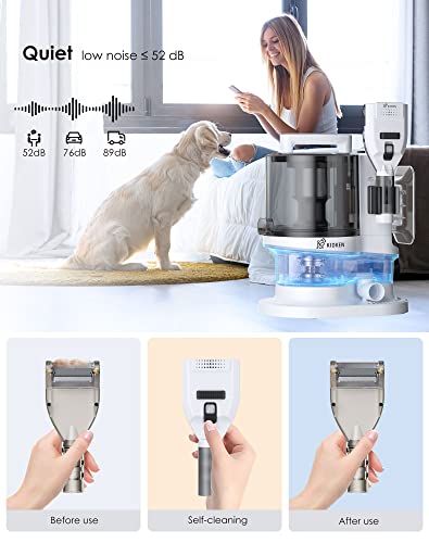 Dog Grooming Kit, 3.3L Pet Grooming Vacuum with Storage Bag, Dog Cat Grooming Supplies with Low Noise, Professional Grooming Tools Kit for Dogs Cats Animals - Image 5