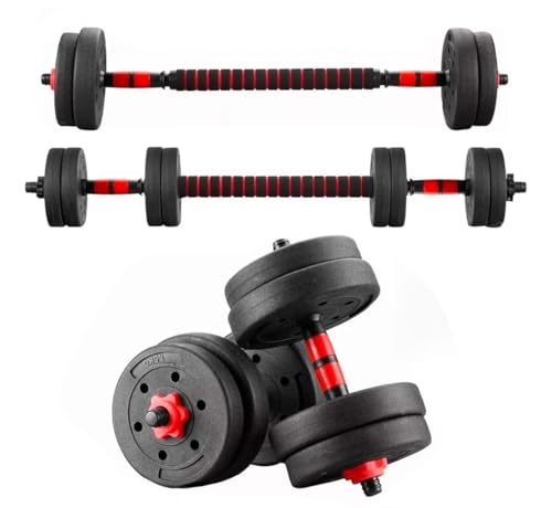 Hantelset 15kg Kurzhanteln & Langhantel Set Verstellbare Hanteln für Frauen & Männer Ideal für Home Gym Fitness Pilates Krafttraining & Muskelaufbau Kompakt & Platzsparend