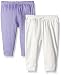 The Children's Place Baby Two Pack Pant Set, Pale Lavender, 9-12 Months