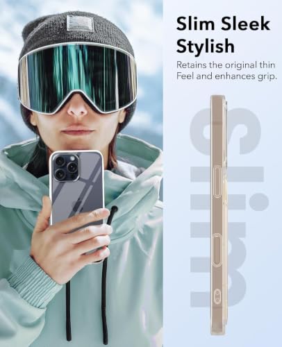 Image of Jkobi Lifetime Anti-Yellow Clear Back Case Cover for Apple iPhone 15 Pro Max (Sleek Hard Crystal | Shockproof and Camera Protection)