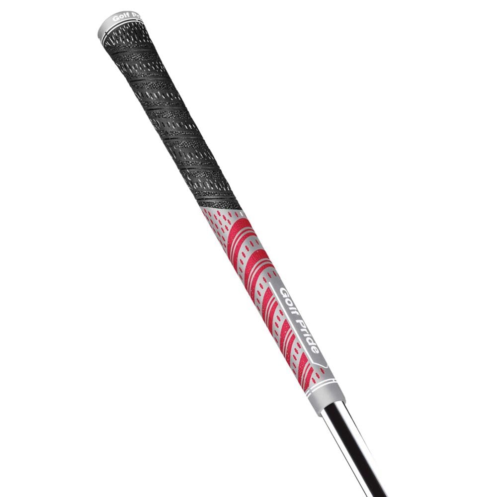 Golf Pride MCC Grey/Red Golf Grip - Midsize, 1 Pack