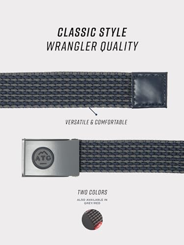 Wrangler Men’s Cloth Casual Everyday Belt for Jeans2