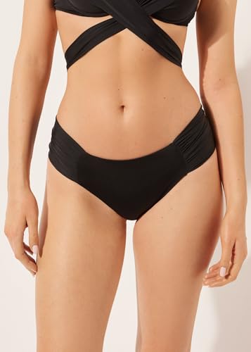 Woman's Draped Swimsuit Bottom Indonesia2
