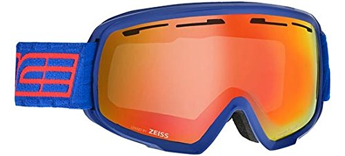Maschera di taglia media Salice 609DARWF, Maschera da Sci Unisex-Adulto, Blu, M