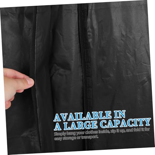 STOBAZA Hanging Suit Garment Bag Dress Garment Bag for Travel Folding Design Peva Material Easy to Clean4