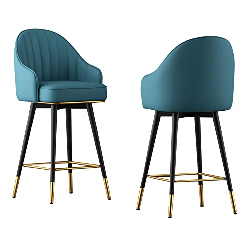 Migliora il tuo spazio con il nostro set di 2 sgabelli da bar, con seduta in morbida pelle PU per il massimo comfort. Questi sgabelli sono progettati con un robusto telaio in metallo, che garantisce durata e stabilità. Perfetti per la cucina, la sala da pranzo o il bar di casa, offrono un'elegante soluzione di seduta che completa qualsiasi arredamento mantenendo la loro forma nel tempo.
