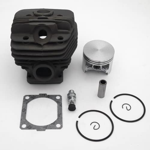 Helves Conjunto de pistón cilíndrico de motosierra de 54 mm de diámetro compatible con motosierra Sti-hl MS660 MS 660 066