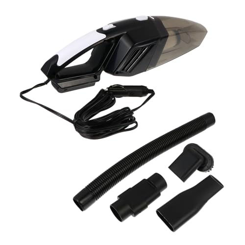 Alipis 1 Juego Limpiadores De Autos De Mano Inalámbrica Aspiradoras De Autos Sin Cable Pequeño Vacío De Mano Sin Cable Portátil Mini Plumero Abs Black