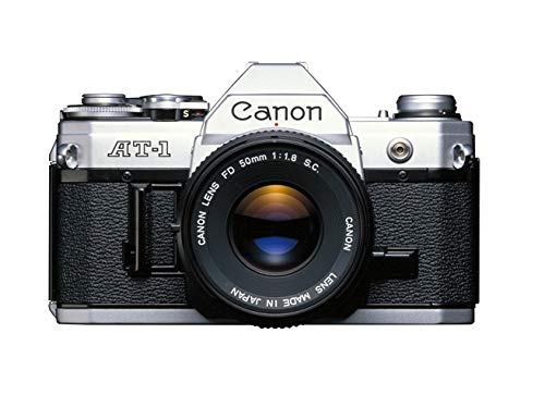Canon AT-1 35mm Camera With A 50mm f 1.8 FD Lens