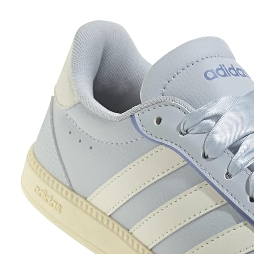 Image of adidas Womens Breaknet Sleek Sneakers Shoes Casual - Brown