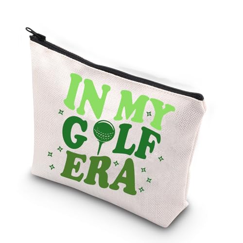 Borsa per il trucco in da golf regalo per amanti del golf per del golf mamma giocatore di golf allenatore di golf sacchetto con cerniera Il mio Golf Uk alla moda tela
