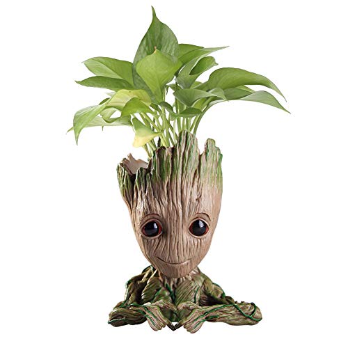 Preisvergleich Produktbild Kreativer Blumentopf Cartoon Blumentopf, Grüne Pflanzen Blumentopf Beste Geschenke für Kinder Erwachsene - Blumentopf / Stifthalter / Pflanzentopf
