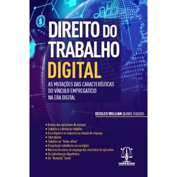 Capa do livro Direito do Trabalho Digital