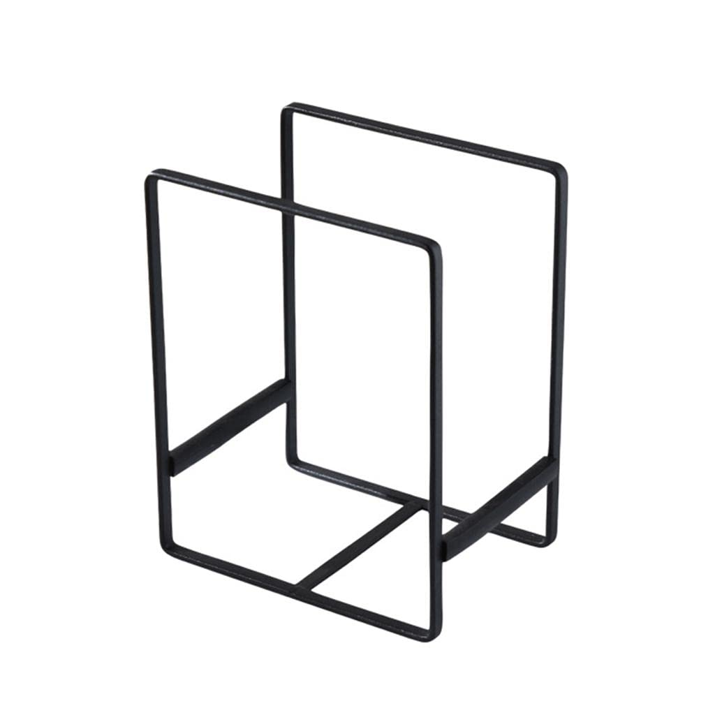 Merishopp Dish Drying Rack Dish Storage Organizer Plate Stand Freestanding Space Saver Black L-image-45