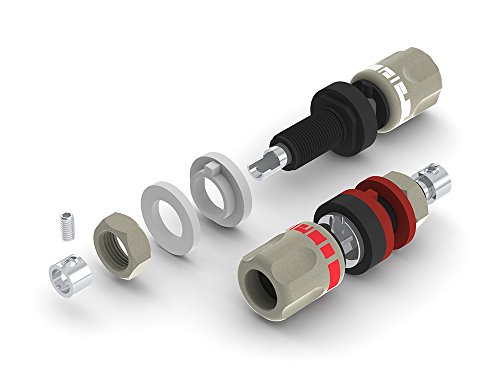 AECO Binding Post abi-0611s elimina la pérdida de señal con terminales chapados en plata