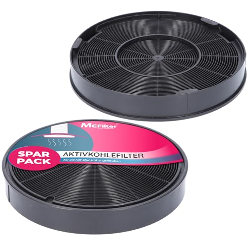 McFilter I 2x Aktivkohlefilter Ø 200mm für...