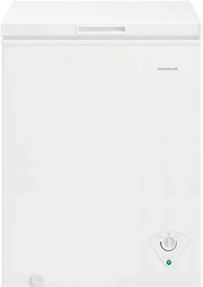 Frigidaire 5.0 Cu. Ft. White Chest Freezer Appliances
