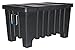 Myton - 4LMD3 - Bulk Container, Black, 24 inH x 43 inL x 26 1/2 inW, 1EA