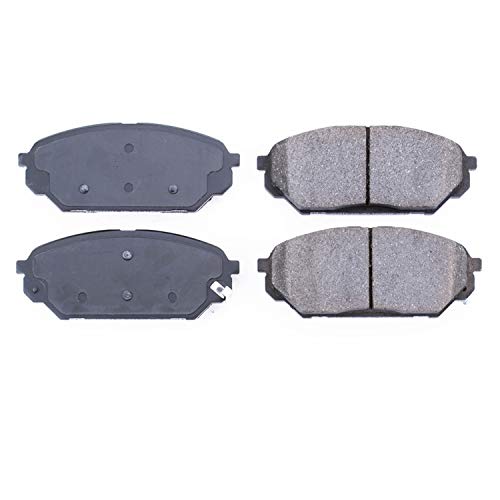 Image of PowerStop Front Brake Pads for Hyundai Veracruz 2007-12 - Z16 Ceramic Brake Pads Replacement, 16-1301