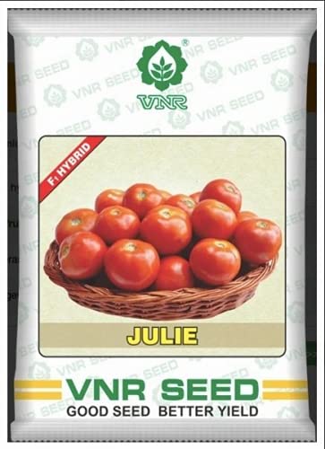 VNR Julie Hybrid F1 quality round Tomato seeds 10gm - Tamatar (B096724H4K) Amazon Price History, Amazon Price Tracker