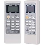 Replacement Remote for Sharp Air Conditioner Remote Control CRMC-A805JBEZ CRMC-A589JBEZ CRMC-A810JBEZ CV-10NH CV-10NH CRMC-A729JBEZ CRMC-A753JBEZ CRMC-A705JBEZ CV-P10LC CV-P10MX CV-P12LX CV-P10MC