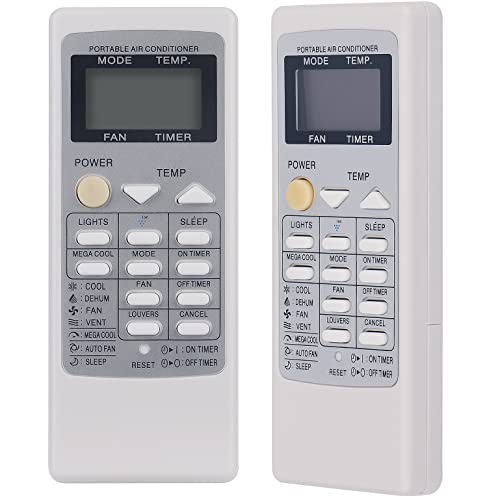 Replacement Remote for Sharp Air Conditioner Remote Control CRMC-A805JBEZ CRMC-A589JBEZ CRMC-A810JBEZ CV-10NH CV-10NH CRMC-A729JBEZ CRMC-A753JBEZ CRMC-A705JBEZ CV-P10LC CV-P10MX CV-P12LX CV-P10MC