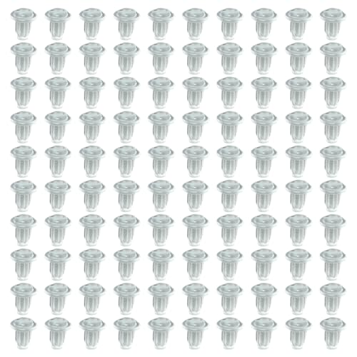 100pcsシリコンキャビネットドアバンパークッションホールプラグノンズスリップフィートパッドグリッパークッション